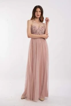 Riva Embellished Corset Maxi Dress In Pink -Lace & Beads Shop 10 8049545a 05bf 4b18 afd3 56c3ac3519f0