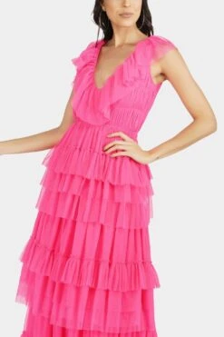 Alexandra Maxi In Pink -Lace & Beads Shop 11 627447b3 67ef 40a8 a711 7aa66c3f541a