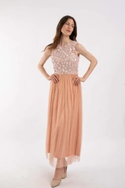 Hazel Blush Pink Bridesmaid Dress -Lace & Beads Shop 13 ab598866 ada4 4c76 9670 ab566f96981e