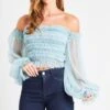 Rolf Top In Teal -Lace & Beads Shop 14