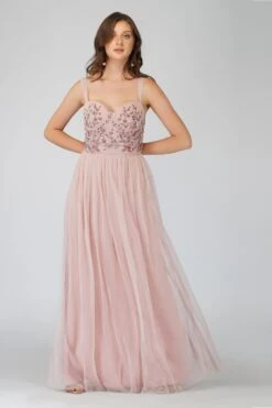 Riva Embellished Corset Maxi Dress In Pink -Lace & Beads Shop 16 2 ea5d41cd 81ba 47c6 9b80 3a199ad60426