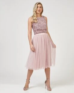 Picasso Pink Sequin Top -Lace & Beads Shop 190314LBD KLK 1092 c1ef1449 5660 4290 8386 4802bc4c70bf