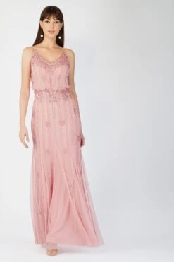 Keeva Dusty Pink Bridesmaid Dress -Lace & Beads Shop 1 1 8241b651 6f82 4815 bd89 56d7ac3329ae
