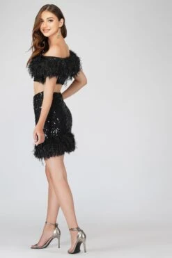 Zuri Sequin Black Feather Skirt -Lace & Beads Shop 1 22 Copy 9f2cc2c0 0c5d 4309 95dd 556b5239a521