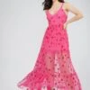 Poppy Sheer Heart Dress In Bright Pink -Lace & Beads Shop 1 3 Copy f23f7f79 50dd 460e 87d5 29f3729f7baf