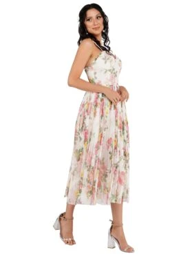 Dane Floral Tulle Corset Midi Dress -Lace & Beads Shop 1 4 1994251c 1e52 4063 8061 8c46b813d435