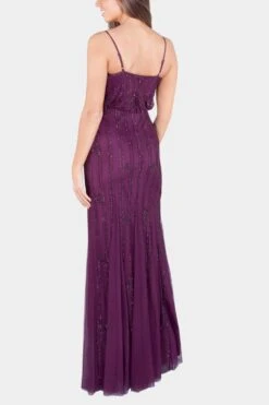 Keeva Burgundy Bridesmaid Maxi Dress -Lace & Beads Shop 22 523a9246 d0ff 4e2c a7f7 bd891e2d2178