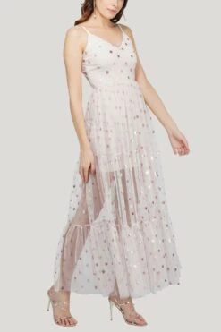 Poppy Mesh Midi Dress In Pink 10 Poppy Mesh Midi Dress In Pink -Lace & Beads Shop 27 3ed5e1a6 d1f7 487d 8bc7 78cb75ab60d4