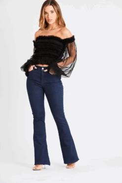 Rolf Black Mesh Top -Lace & Beads Shop 2 d3cc83cc 4c8b 4aba 9aa1 cdffd974c67d