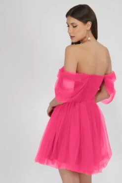 Sydney Pink Tulle Mini Dress -Lace & Beads Shop 33 1 1