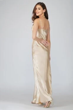 Sienna Champagne Bridesmaid Dress -Lace & Beads Shop 3 26 Copy