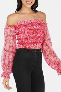 Rolf Top In Red Print -Lace & Beads Shop 3 6c38843e 604e 4727 932d 0726c9a7dec7