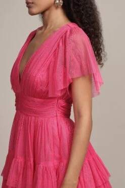 Madison Bright Pink Tulle Mini Dress 17 Madison Bright Pink Tulle Mini Dress -Lace & Beads Shop 5053572650314 11 72c06bb6 0285 42d7 aa71 de2f7b49b041