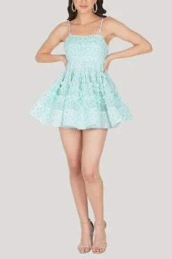 Bethan Tulle Mini In Mint Heart Print -Lace & Beads Shop 61 0bcb5bff 139a 403a 863f 16c98f88ee29