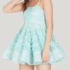 Bethan Tulle Mini In Mint Heart Print -Lace & Beads Shop 64 7c2f9330 bf29 4e5d 9863 3be98e1cbef9