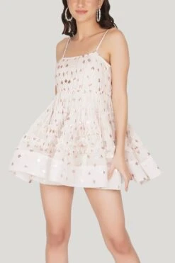 Bethan Tulle Mini In Pink Card Print -Lace & Beads Shop 69 46136046 32ba 4738 afd2 7bde6c537e74