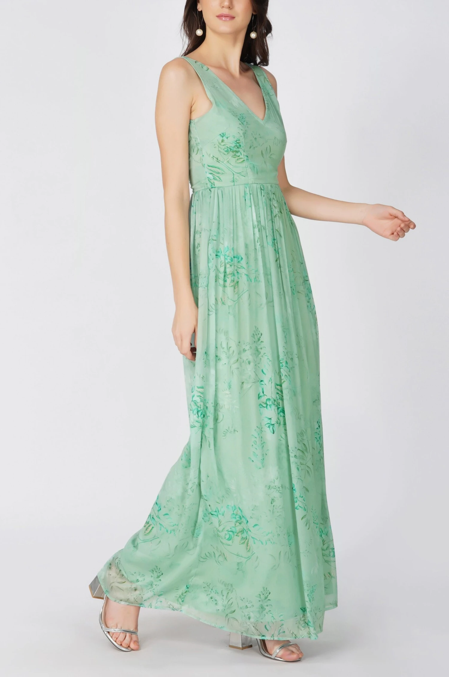 Ayden Green Printed Maxi Dress 4 Ayden Green Printed Maxi Dress - Image 2