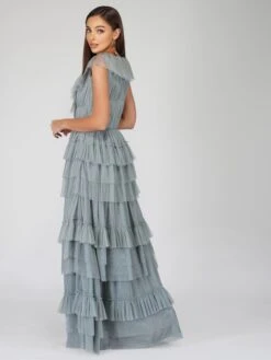 Alexandra Blue Tulle Maxi Dress 11 Alexandra Blue Tulle Maxi Dress -Lace & Beads Shop Alexandrablue 1 Copy