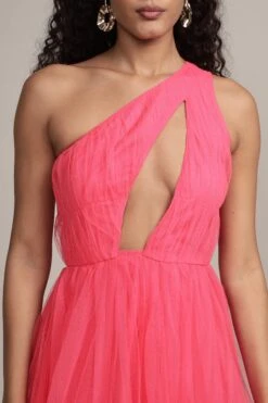 Aurelia Pink Pom Pom Mini Dress -Lace & Beads Shop Aurelia Pink Pom Pom Mini Dress 9