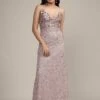 Betty Beaded Champagne Maxi Dress -Lace & Beads Shop Betty Maxi in Champagne 2