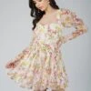 Bone White Floral Corset Dress -Lace & Beads Shop BoneDressinWhite 5