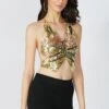 Butterfly Top In Gold -Lace & Beads Shop ButterflyTopGold 2