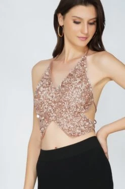 Butterfly Top In Mink -Lace & Beads Shop Butterflytop 23