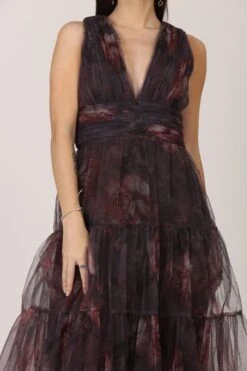Candace Maxi Dress In Plum Floral -Lace & Beads Shop CandaceMaxi PlumFloral 5 2066573e 56ea 45a1 8387 91ca9f700aa9