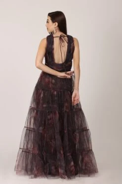 Candace Maxi Dress In Plum Floral -Lace & Beads Shop CandaceMaxi PlumFloral 6 599f95bf 07b8 4212 8b30 26aadfe0f29e