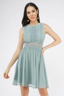Cherelle Skater In Light Teal -Lace & Beads Shop CherelleSkater 2