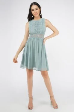 Cherelle Skater In Light Teal -Lace & Beads Shop CherelleSkater 3