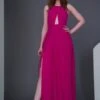 Alicia Bright Pink Maxi Dress