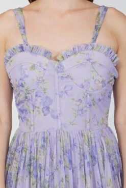 Dane Purple Corset Midi Dress 7 Dane Purple Corset Midi Dress -Lace & Beads Shop Dane 6