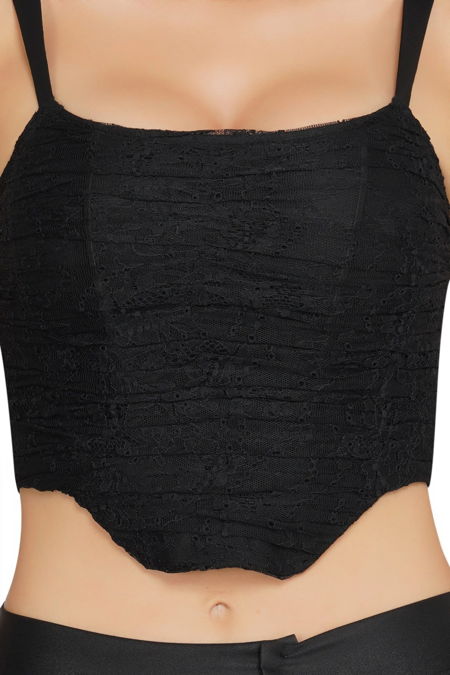 Devon Black Lace Corset Top 8 Devon Black Lace Corset Top - Image 6