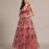 Candace Maxi Dress In Mixed Floral -Lace & Beads Shop EDITCandaceMaxiinMixedFloral 1