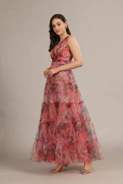 Candace Maxi Dress In Mixed Floral 10 Candace Maxi Dress In Mixed Floral -Lace & Beads Shop EDITCandaceMaxiinMixedFloral 2