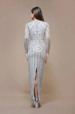 Ellis Maxi Dress In Ice Blue 9 Ellis Maxi Dress In Ice Blue -Lace & Beads Shop EllisMaxiinIceBlue 3