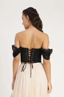 Emerie Corset Top In Black 11 Emerie Corset Top In Black -Lace & Beads Shop EmerieCorsetTopinBlack 5