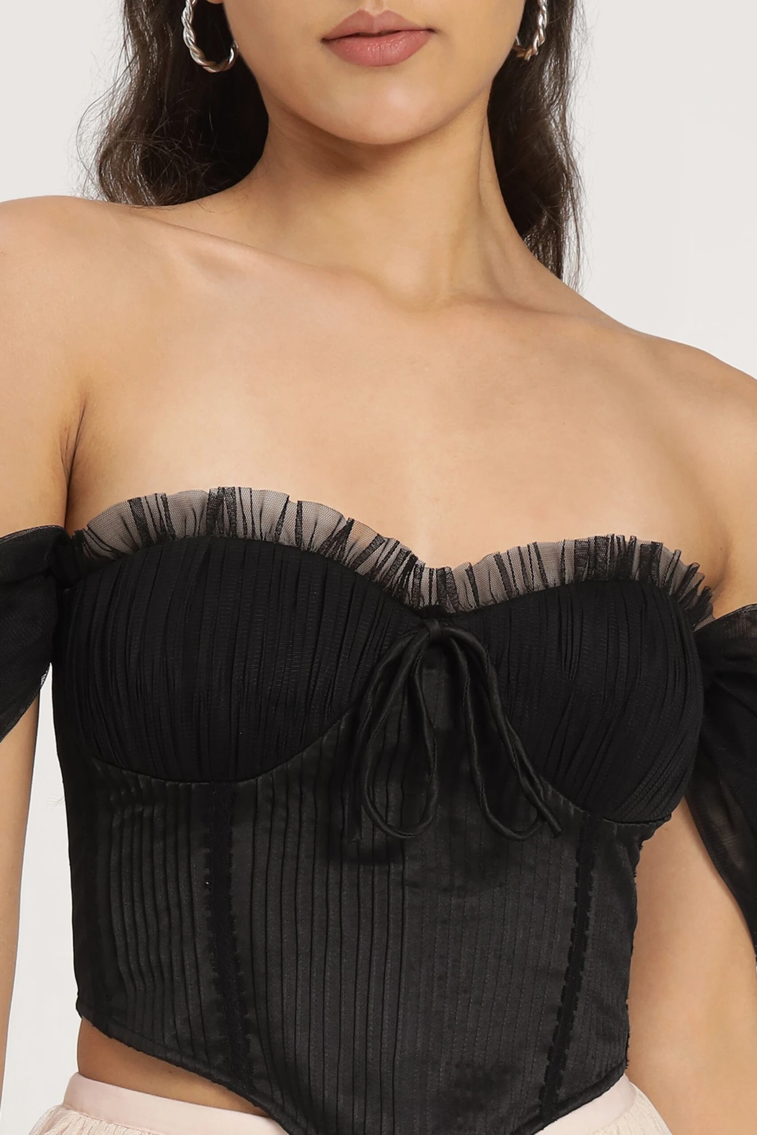 Emerie Corset Top In Black 3 Emerie Corset Top In Black