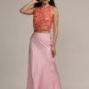 Hazel Embellished Top In Coral -Lace & Beads Shop HazelTopinCoral 3