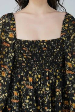 Biba Mini In Black Floral -Lace & Beads Shop IMG 0726