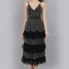 Pearl Drop Midaxi Dress In Black -Lace & Beads Shop IMG 6373copy 1