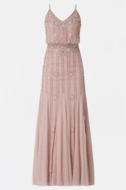 Keeva Bridesmaid Maxi In Light Mauve