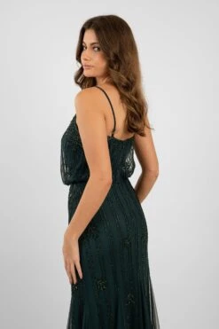 Keeva Green Bridesmaid Dress -Lace & Beads Shop KeevaMaxiGreen 4