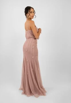 Keeva Mauve Bridesmaid Dress -Lace & Beads Shop KeevaMaxiMauve 5