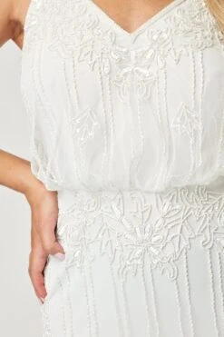 Keeva Wedding Dress In White -Lace & Beads Shop LaceandBeads593