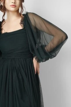 Lana Emerald Green Tulle Dress -Lace & Beads Shop LanaEmeraldGreen 5 1