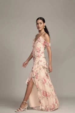 Leighton Maxi Dress In Floral Print -Lace & Beads Shop Leighton Maxi in Floral Print 4