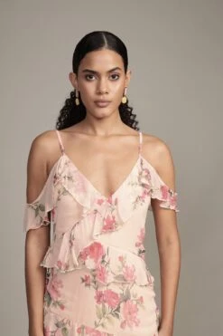 Leighton Maxi Dress In Floral Print -Lace & Beads Shop Leighton Maxi in Floral Print 8