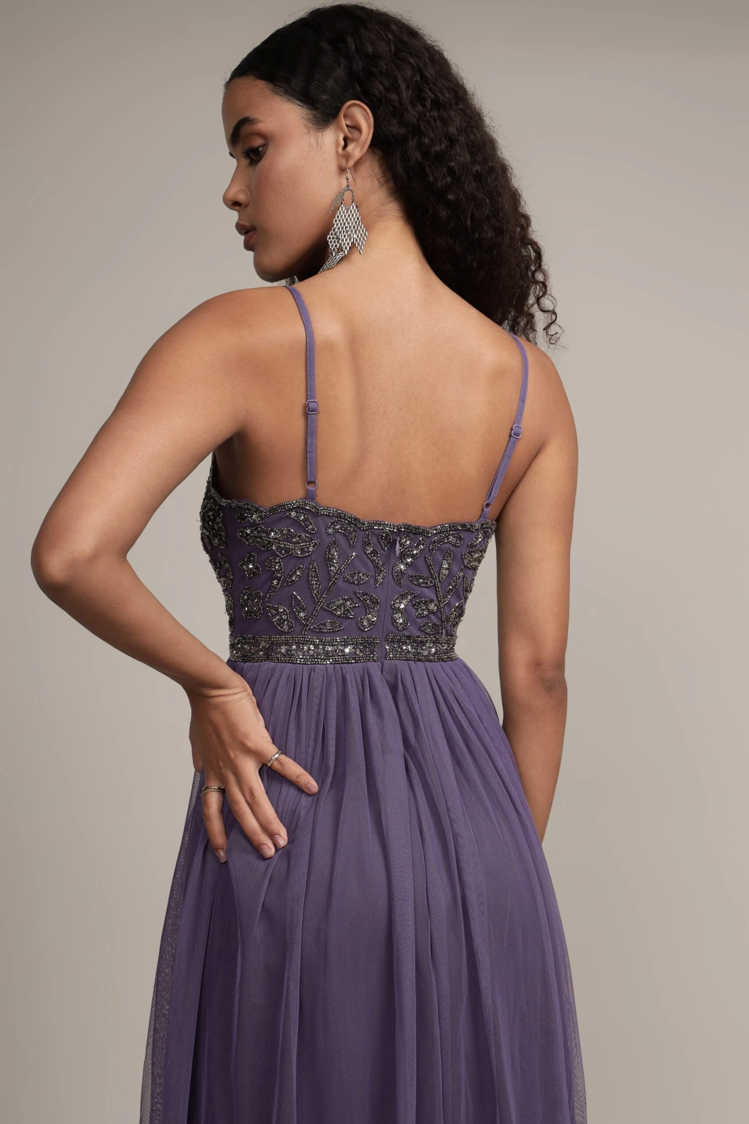 Lexi Embellished Maxi In Mulled Grape 10 Lexi Embellished Maxi In Mulled Grape - Image 8